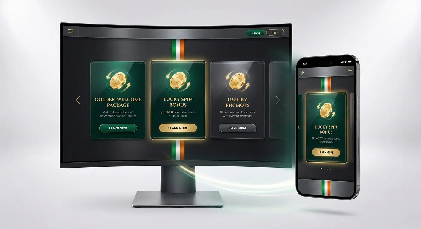 Comparison of free spin offer types for Ireland