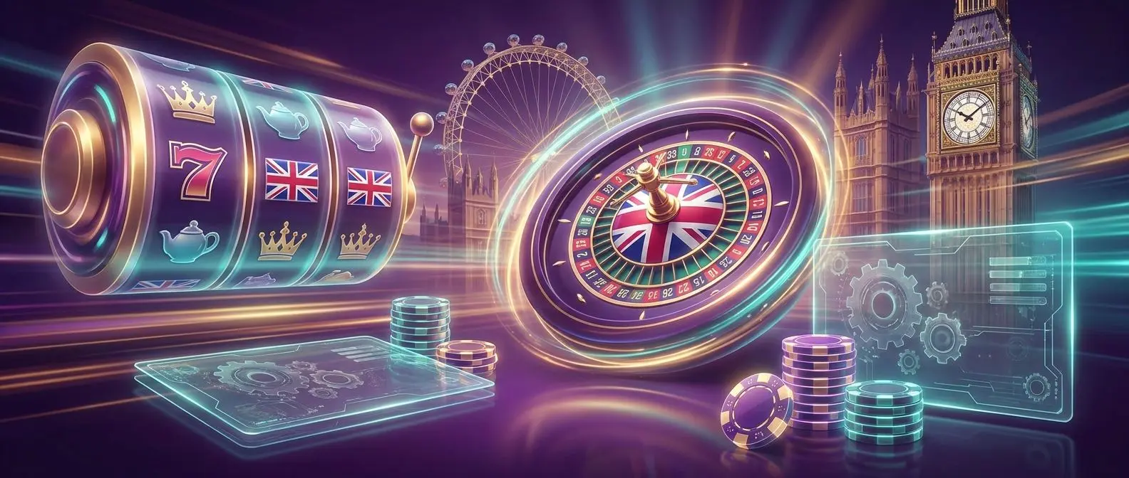 Playful Ireland IE online gaming banner with slots, roulette and chips
