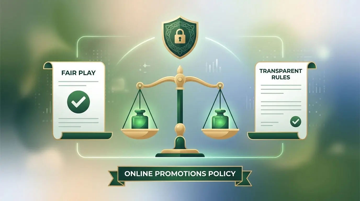 Illustration of fair rules and transparent promotional terms